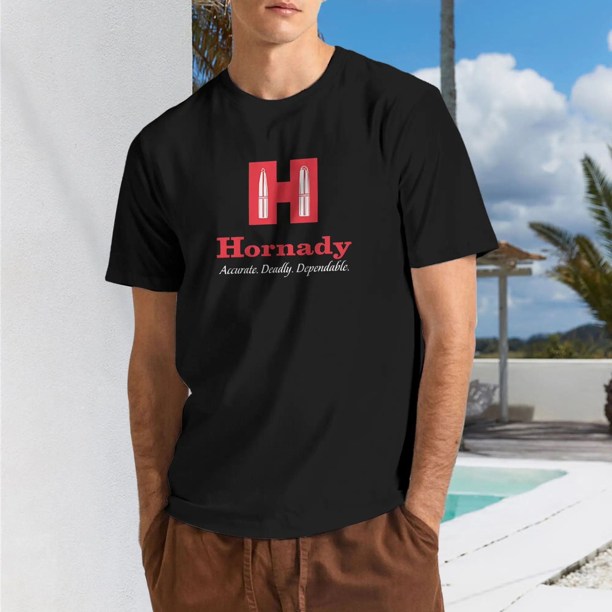 New 2025 yaer Hornady Precision in Ammunition  t shirt men sleeve shirt