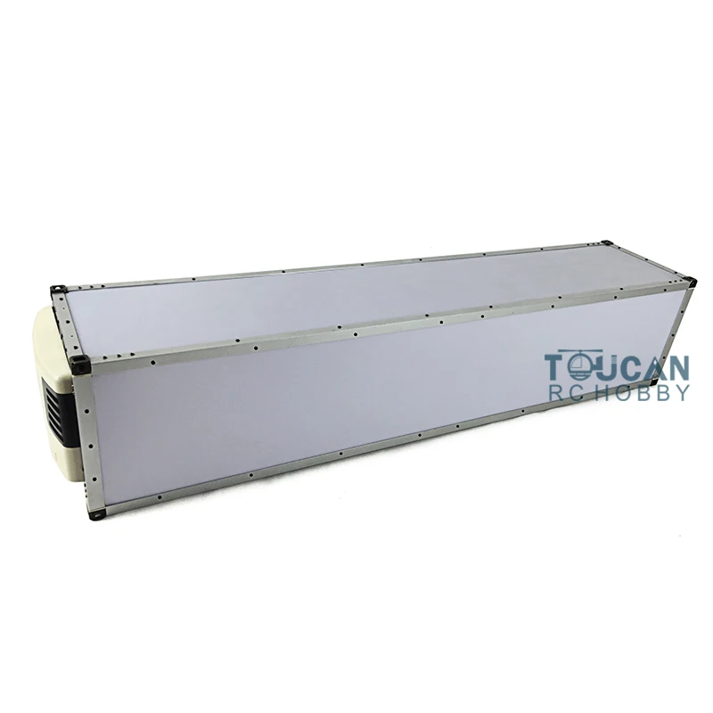 

1/14 RC прицеп 40ft Reefer контейнер для DIY TAMIYAYA полуприцеп тягач TOUCAN пульт дистанционного управления уличные игрушки TH01038