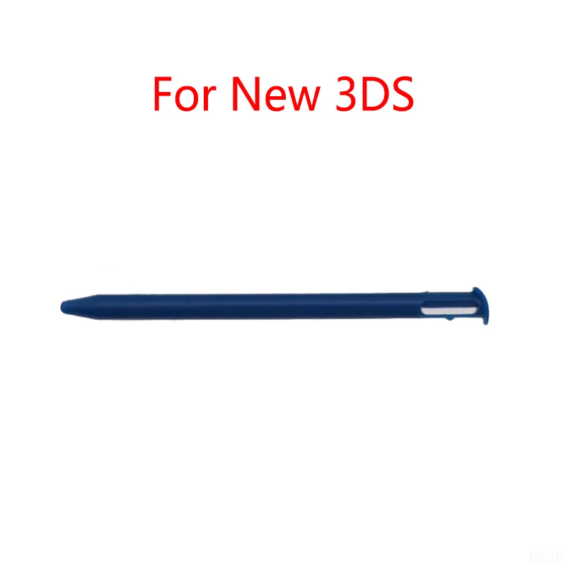 Pena Stylus plastik, pena layar sentuh untuk Nintendo New 3DS konsol Game layar sentuh pena Stylus logam