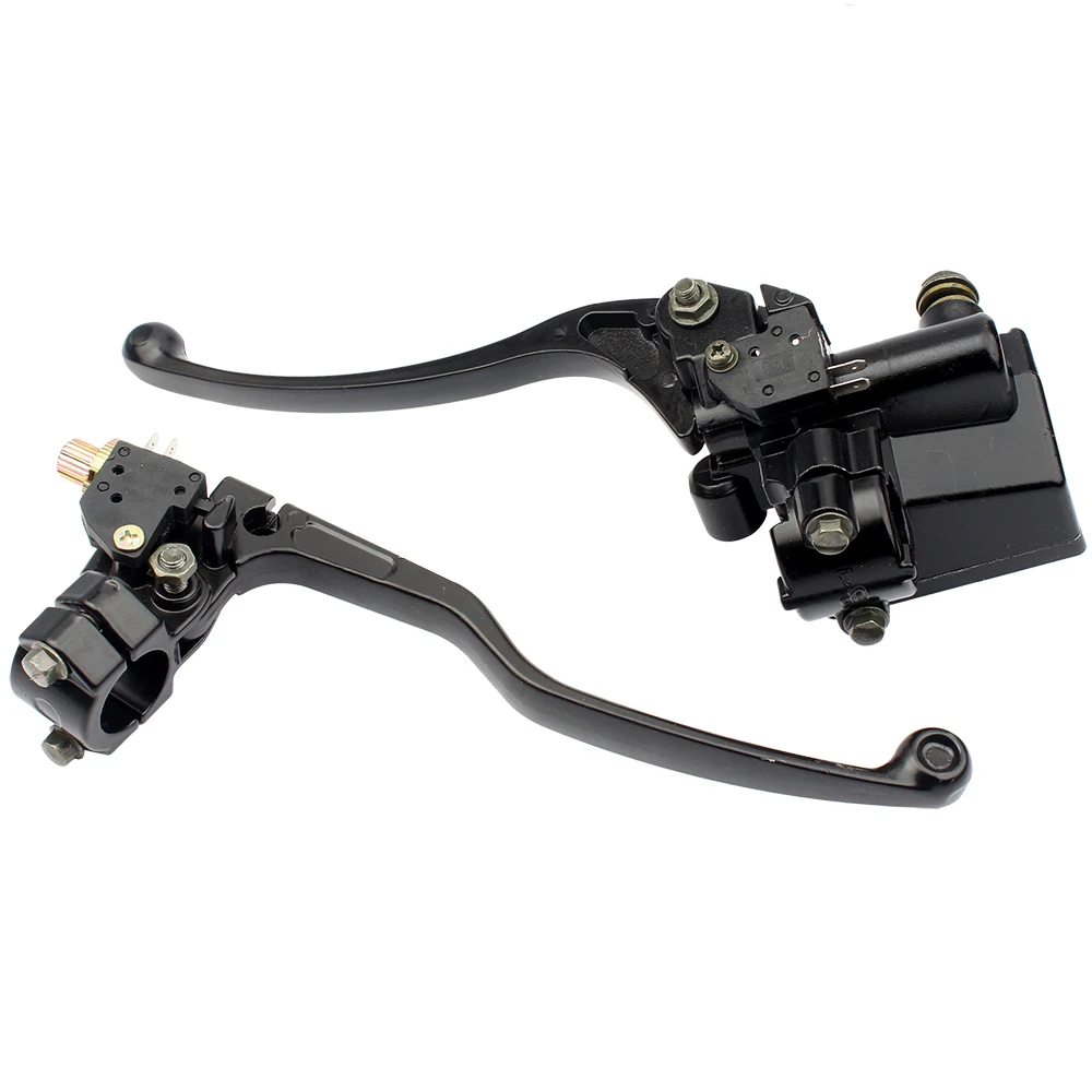 Motorcycle Brake Clutch Levers Hydraulic Front Master Cylinder Motorbike 22mm Handle For Scooter Pocket Dirt Pit Bike Motocross