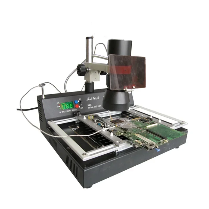 T-870A Preheating Station Welder Infrared Soldering Reflow Oven IR Rework Station 220V 110V Preheating Station Welder BGA IRDA f