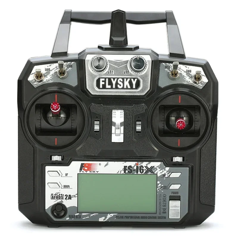 FLYSKY FS-I6X I6X 2.4G 10CH AFHDS 2A Radio Transmitter Remote Controller with X6B / IA6B / A8S / IA10B / IA6 Receiver