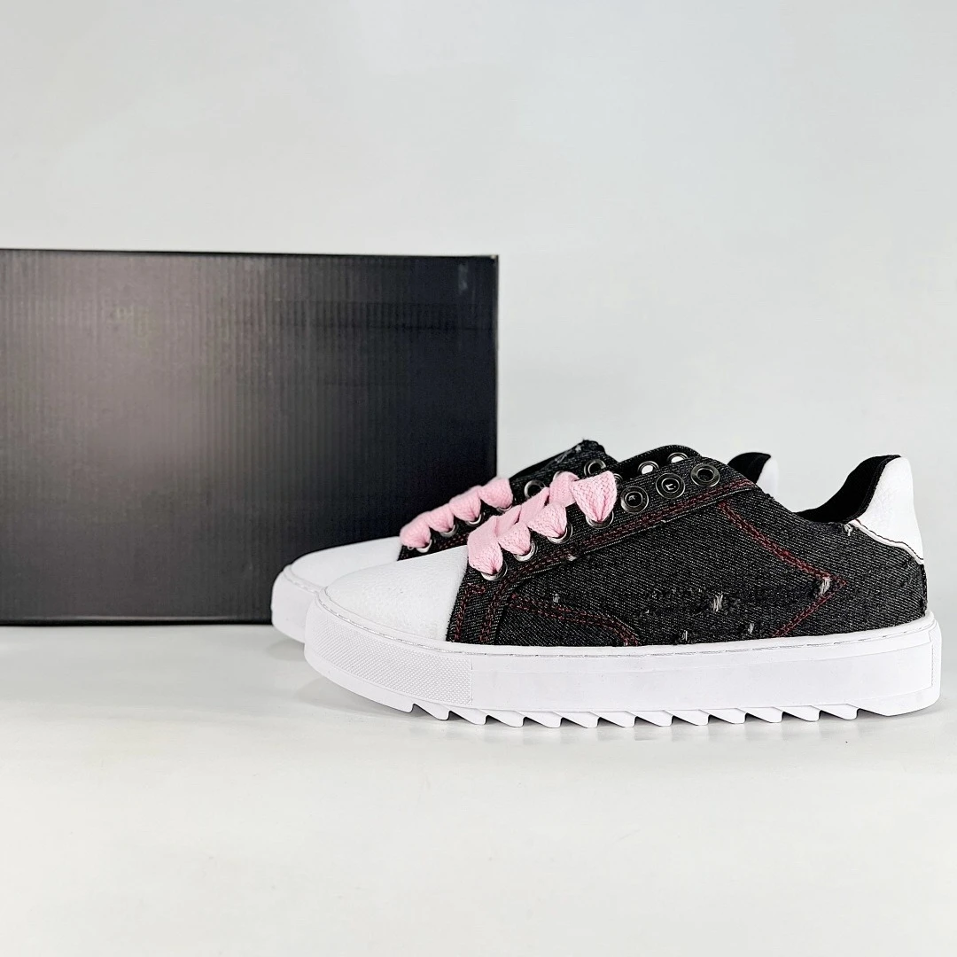 Brand Special Offer Canvas Sneakers Versatile Platform Sneakers Stylish Street Walking Shoes White Sneakers Holiday Gifts