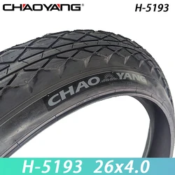 CHAOYANG 26 Inch 26x4.0 Bicycle Half Bald Bike Fat Tire Cycling Road MTB Electric 20PSI Bicycle Cycling Parts