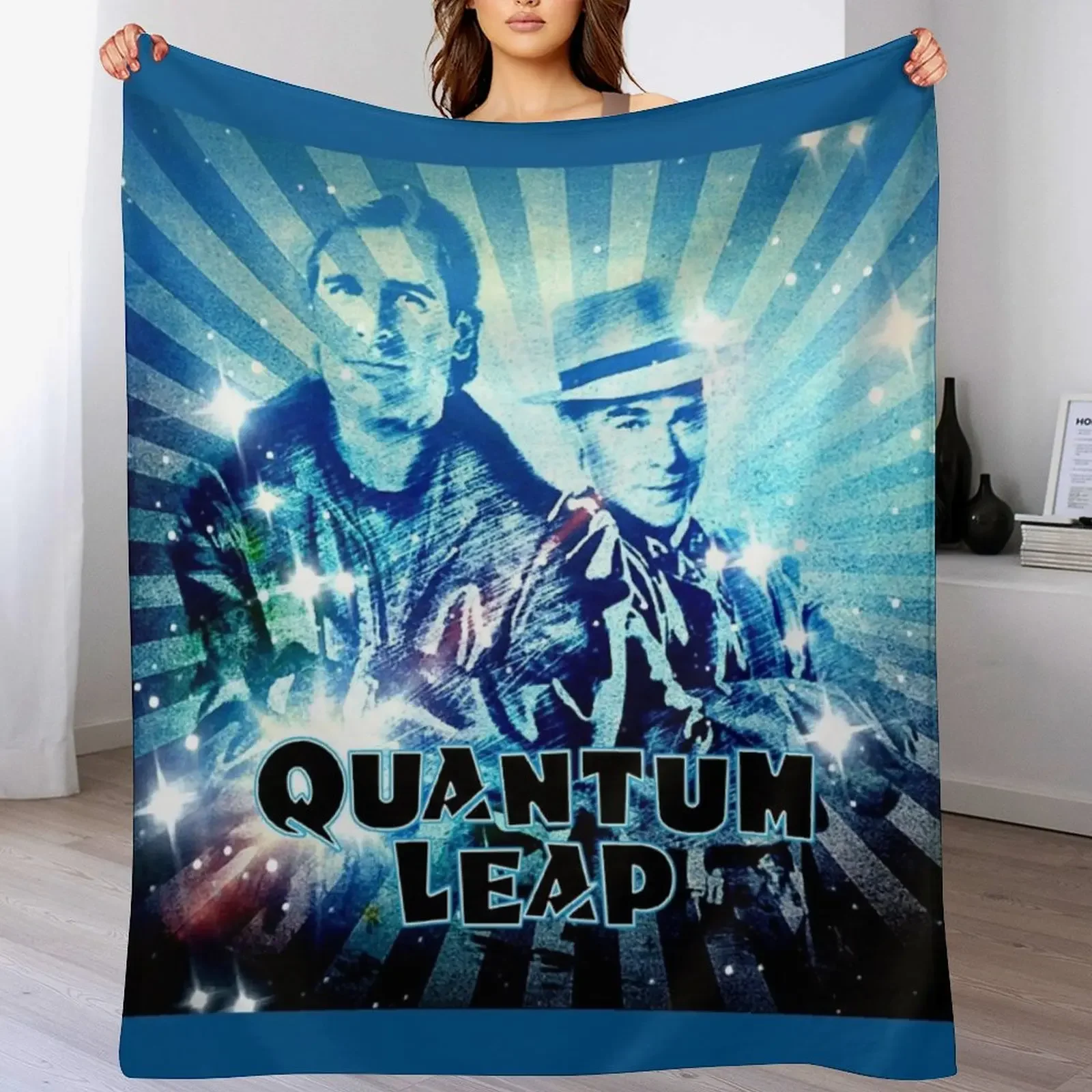 

Quantum Leap Throw Blanket blankets and throws Luxury Blankets