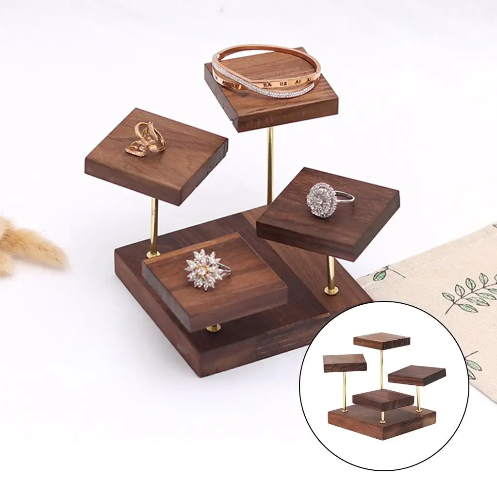 

High-end Jewelry Display Stand Shelf Photo Props for Rings Individual Use