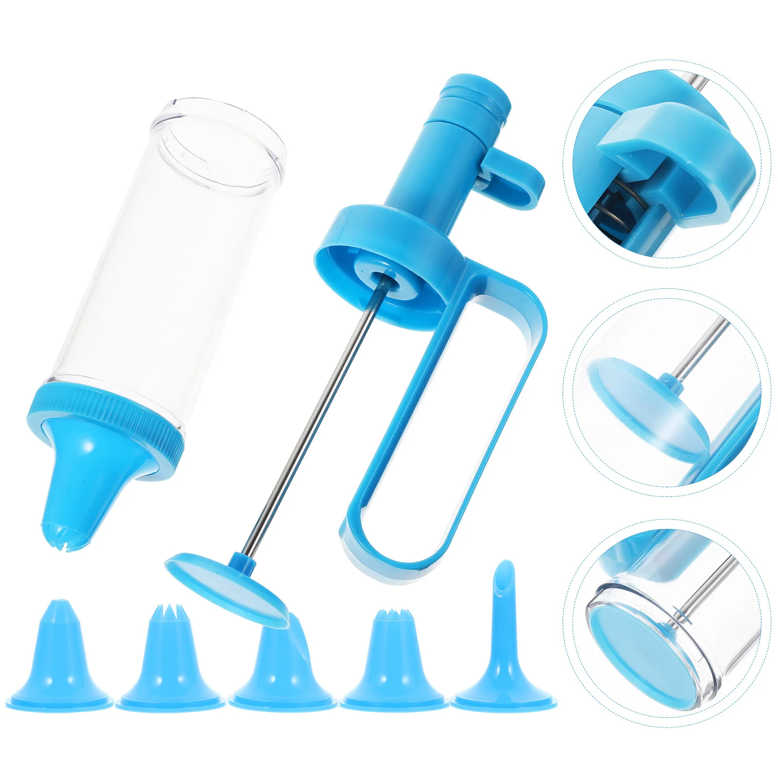 

1 Set Cake Piping Kit Baking Tool For Cupcake Filling Injector Cookie Decorating Kitchen Accessory Multi-Function Cream Nozzles