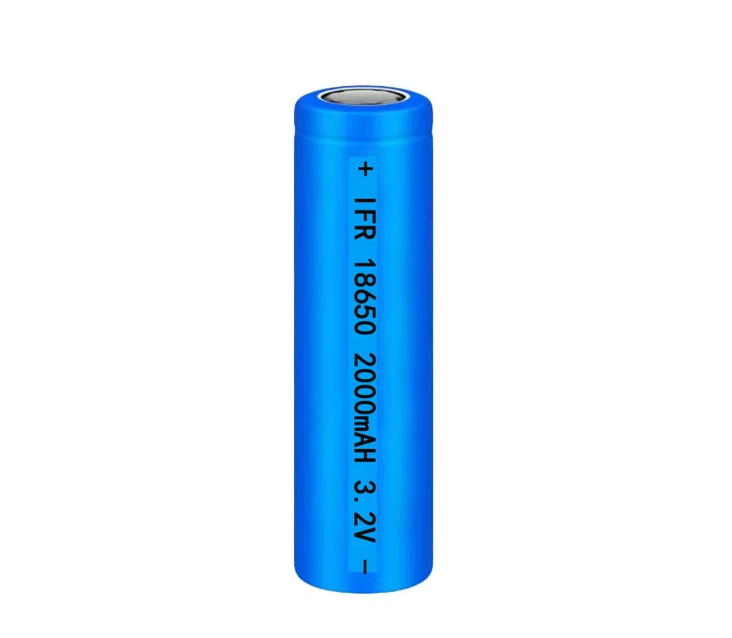 18650 2000mah-3.2v lithium iron Manufacturer direct sales  phosphate battery used for lamps and power tools