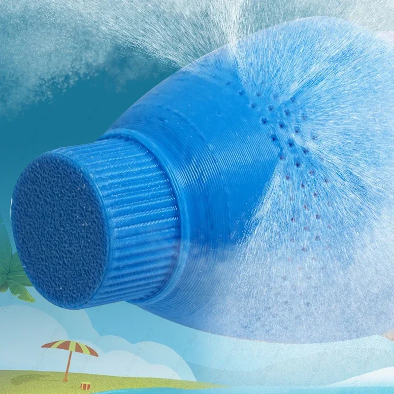 Tomando fotos debajo de las farolas con fuegos artificiales de agua y divertidas armas de agua para una atmósfera de ocio con accesorios creativos