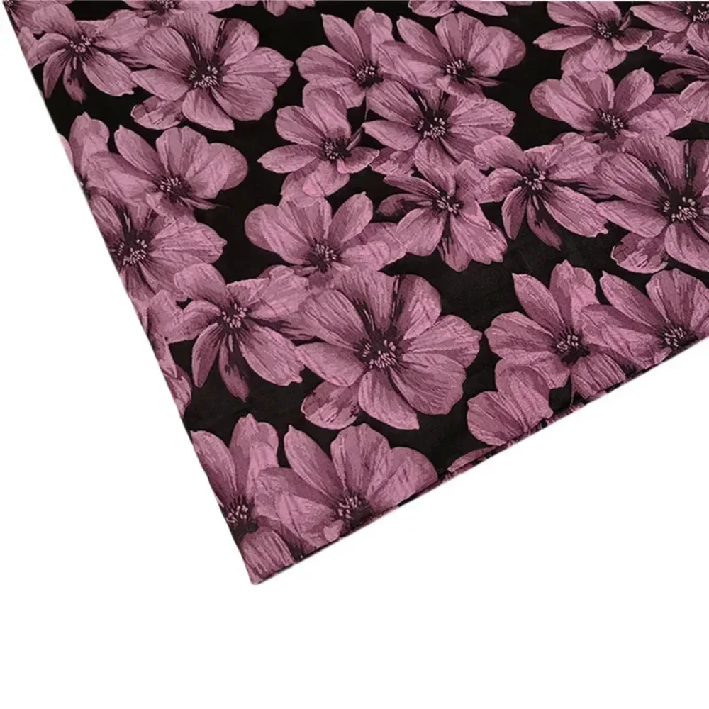 

Европейская тисненая пряжа, жаккардовая парчовая ткань, весна-осень для платья, ветровой одежды, одежда, ткань, материал на метр