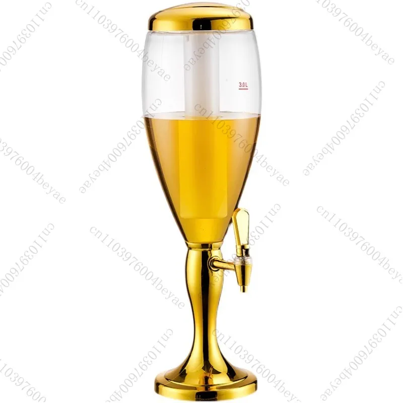 

Wine cannon 3L beer cannon commercial light beer machine wine tower bar ktv draft beer keg