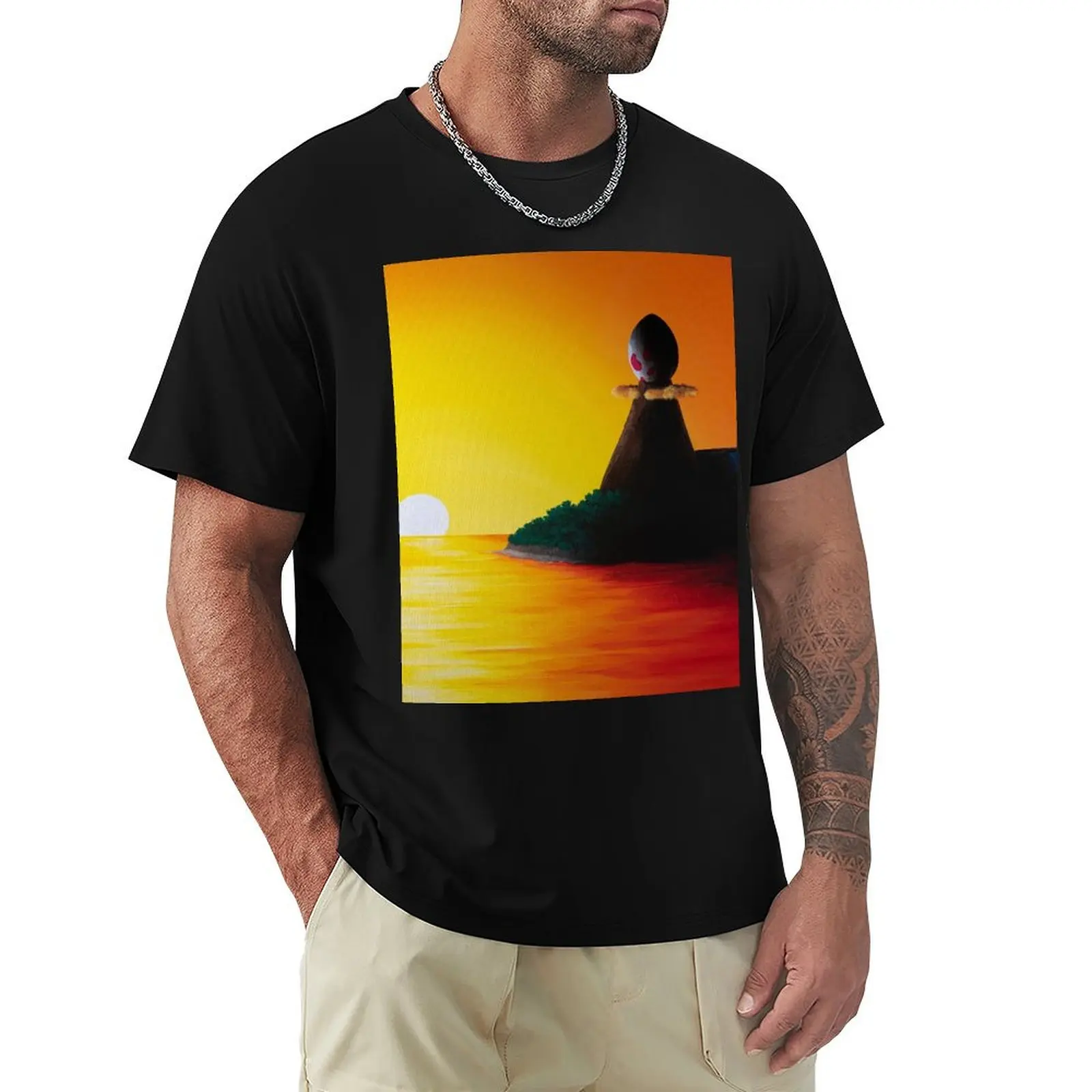 

Koholint Island T-Shirt summer shirt graphic t shirts customizeds topping t shirt men