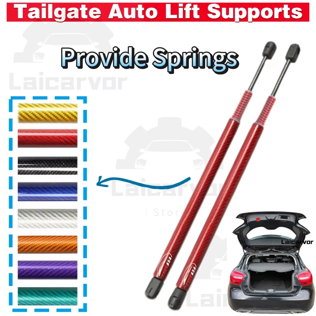 For Chevrolet Captiva (C100/C140) 2006-2018 SUV Auto Struts With Springs Tailgate Boot Automatic Shock Dampers Lift Supports