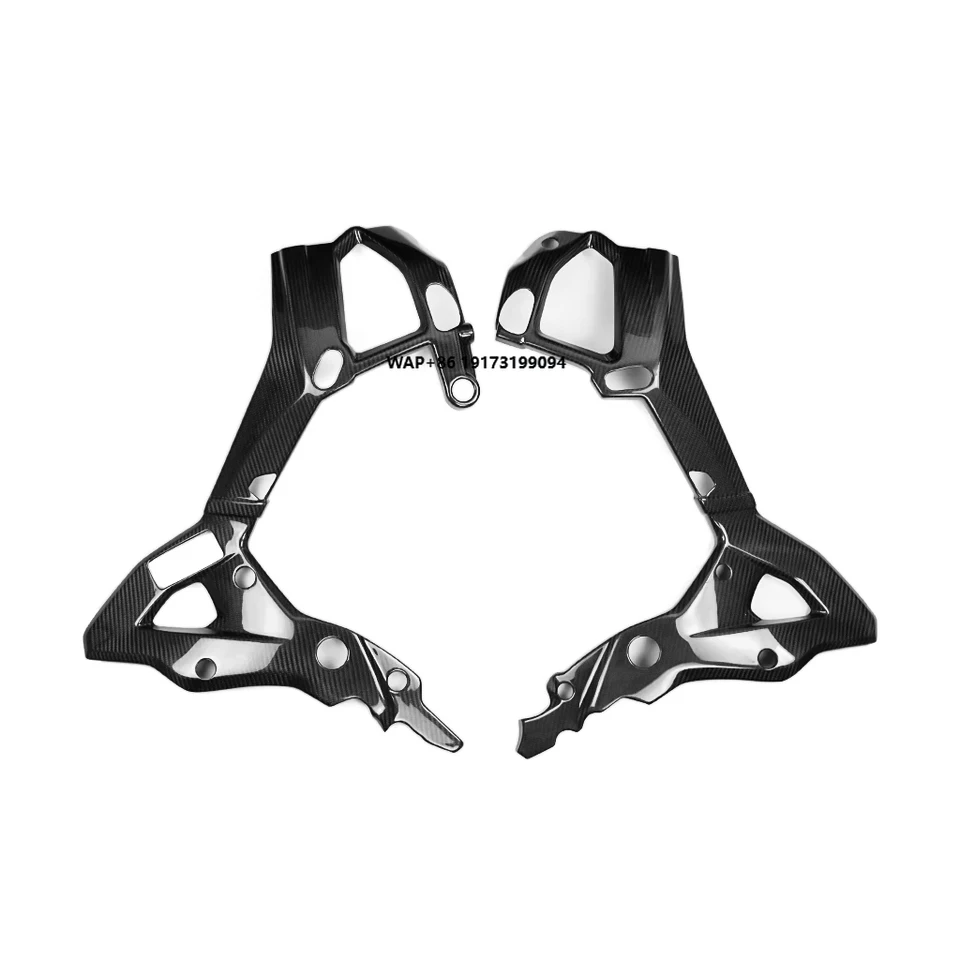 

Motorcycle Accessories Frame Cover Carbon Fiber 3K Twill Glossy Black Fit for S1000xr Models