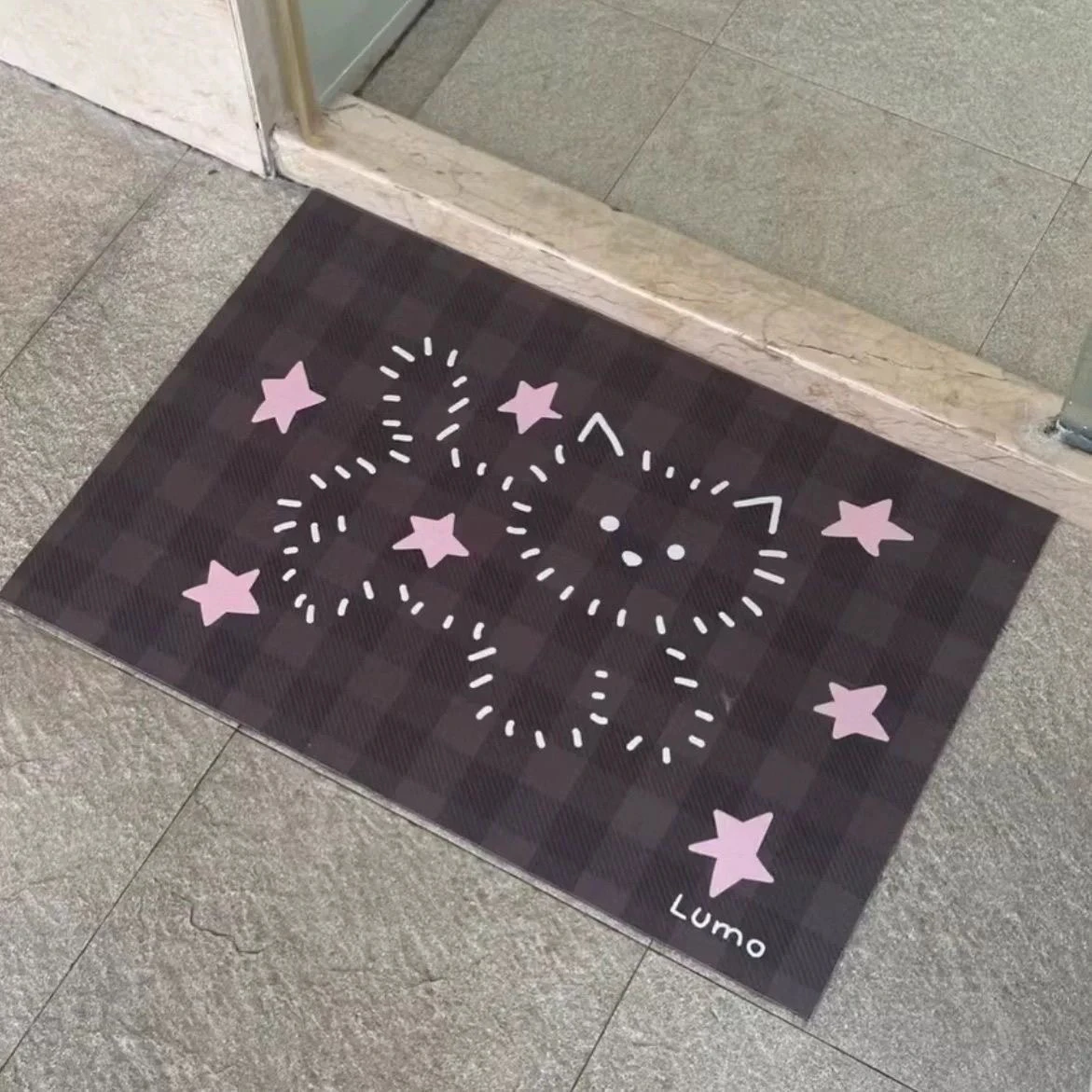 

Мягкий силиконовый коврик Ins Sle Girl Carpet Star, впитывающий воду, нескользящий, для балкона, ванной, кухни, прихожей