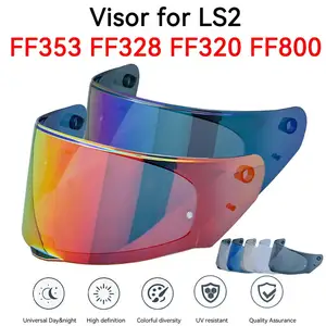 Bilashmart LS2 FF320 FF353 FF328 FF800 Motorcycle Helmet Casco Visor Capacete De Moto Face Motor Helmet Accessories Shield Lens