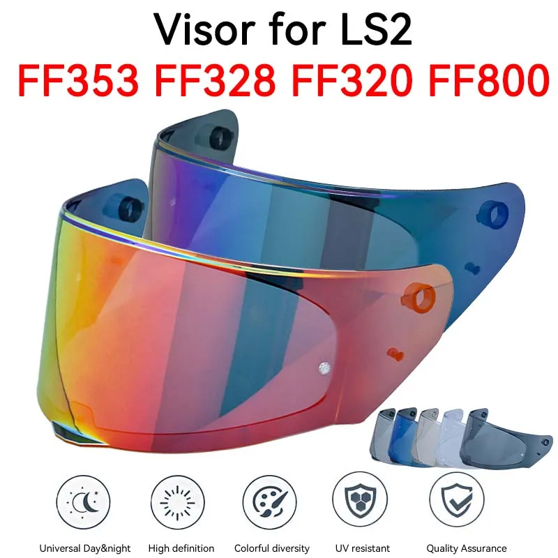 Casco LS2 FF320 FF353 FF328 FF800 Motorcycle Helmet Visor Capacete De Moto Full Face Helmet Motorcycle Accessories Shield Lens