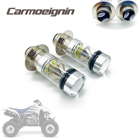 2piece 100W 6000K 1100LM H6 LED Headlight Light White For Suzuki LTZ 400 Z400 QUADSPORT 2003 2004 2005 2006 2007 2008