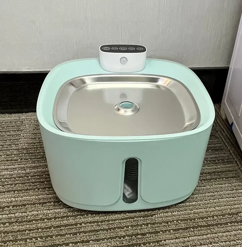 Smart Water Dispenser cats dogs drinking bowls Green Custom Wholesale 2024 New Trend products Automatic pet water fountain