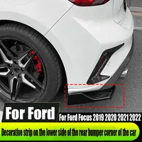 For Ford Focus 2019-2022 Lower Rear Corner Side Decorative Strip Car Exterior Decoration Products
