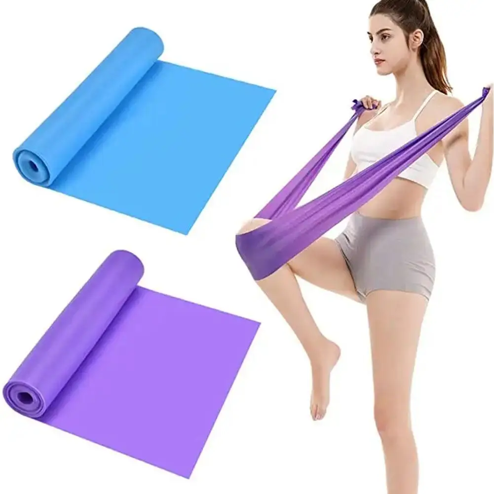 

1pcs Fitness Elastic Resistance Bands Home training yoga Equipmen Gym Crossfit sport Workout resistance Pilates bands Stret X5T2