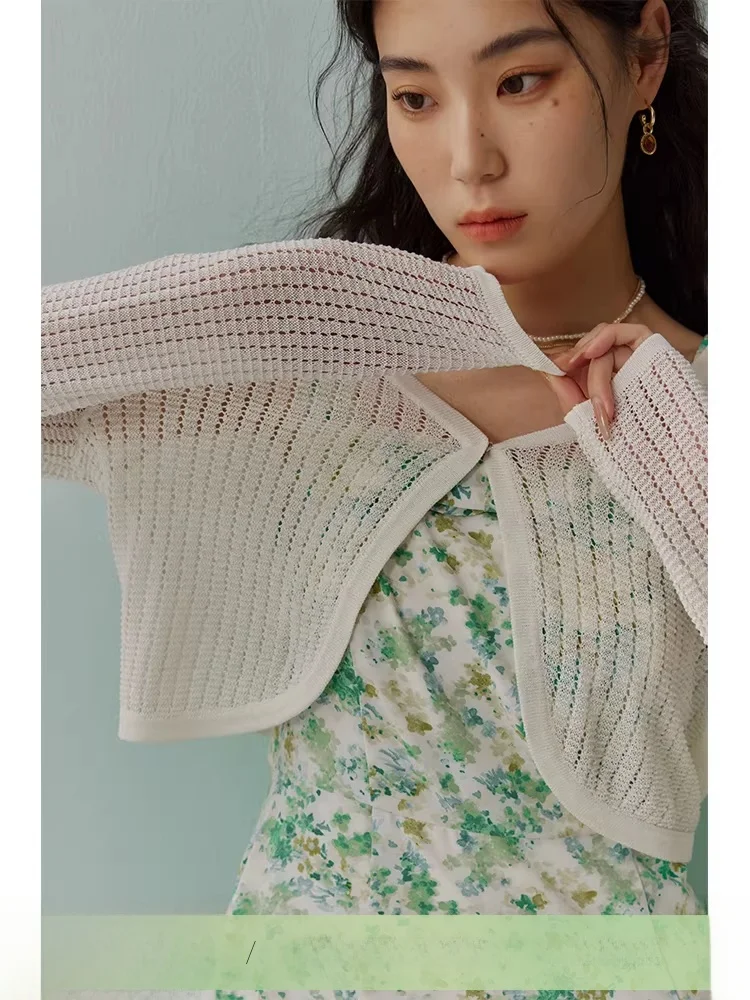 

Стильный повседневный вязаный кардиган больших размеров для женщин, летний, модный, удобный, с V-образным вырезом, длинными рукавами, стандартного кроя, для ношения под одеждой