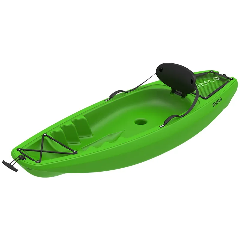 6.1FT Family Leisure Cheap 1 Person Hard Plastic HDPE Kids Kayak Mini Easy Transport Sit On Top Youth Kayak For Sale