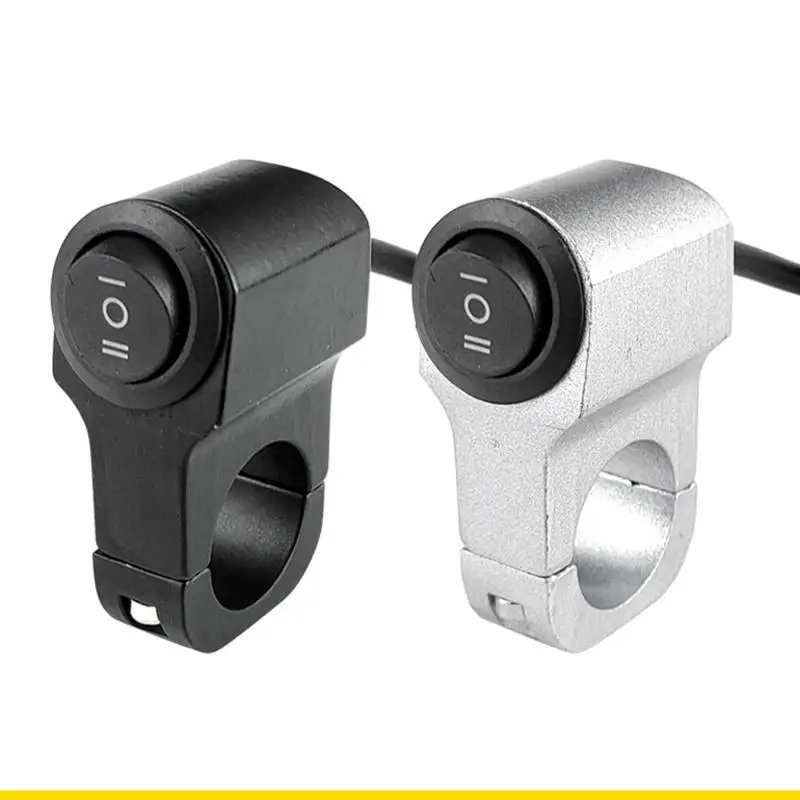 SZCH 22mm 7/8in Aluminum Alloy Motorcycle Handlebar Headlight Switch Three-position