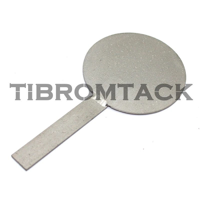 DSA Platinum Coated Titanium Anodes, 2 Inches Diameter with Terminals, for the Production of Pure Water