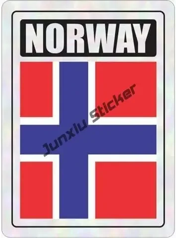 Auto Car Sticker for Trunk Bumper Fender Window Decals Stickers - Europe National Flag Denmark Espana Germany Austria Decal Flag