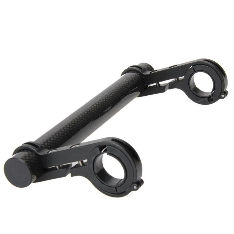 Tube Handlebar Extender Mount Mountain MTB Bike Cycling Carbon Headlight Bracket Lamp Flashlight Holder Accessorie