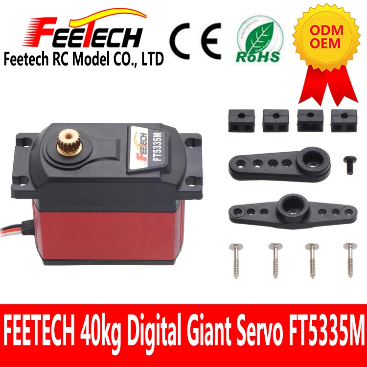 FT5335M Alto Torque 40kg RC Servo Motor 7.4V Metal Gear Digital Servo