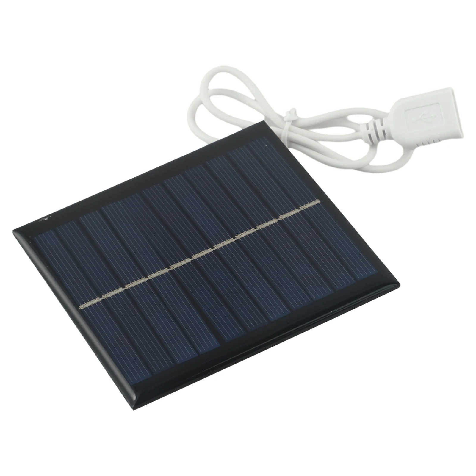 1pc USB Solar Panel 5W 5.5V Solar Panel With USB Output Solar Charger Can Charge 3.7V-5V Battery Power Tools Accessories