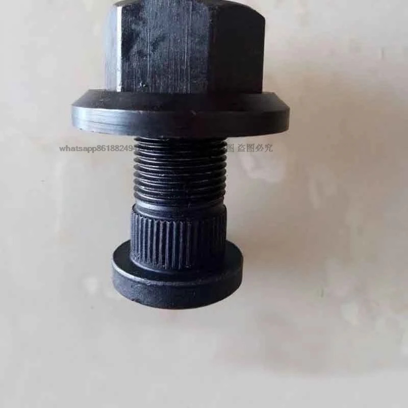 

For Hyundai Doosan Rubber Wheel Excavator Tire Screw and Bolt. Toothed Plate Screw Wheel Excavator Accessories Wheel Excavator S