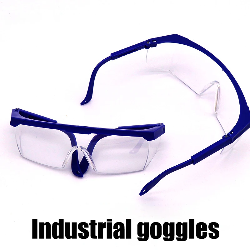 Gafas de seguridad para el trabajo, lentes de protección ocular para laboratorio, pintura Dental, Industrial, antisalpicaduras, a prueba de viento y polvo, 1 piezas