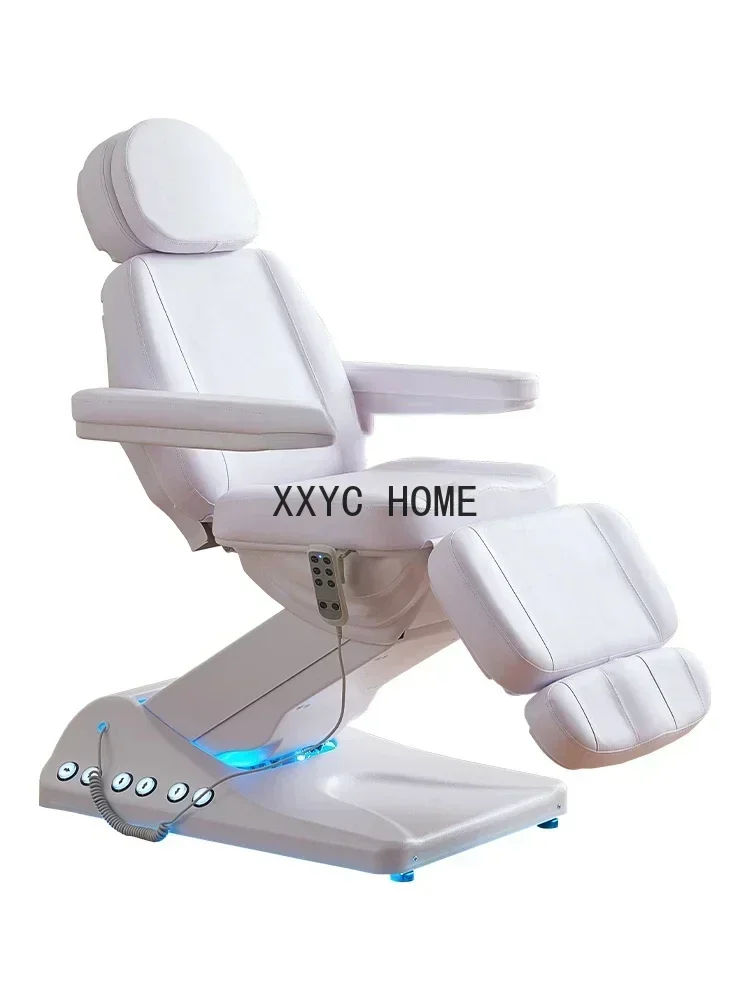Cama Facial Eléctrica con Elevación, Cama de Fisioterapia Dental, Mesa de Operaciones para Consultorio de Belleza