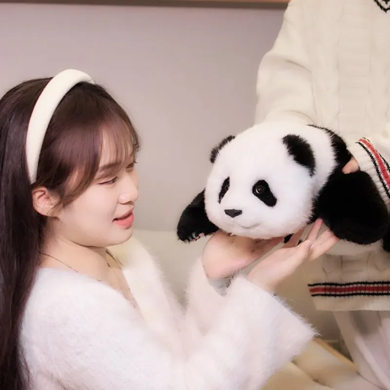 Genuine Panda Fabrik  Huahua Simulation Riesen Panda Puppe Plüschtiere Geben Geburtstags Geschenke An Männer Und Frauen Doll