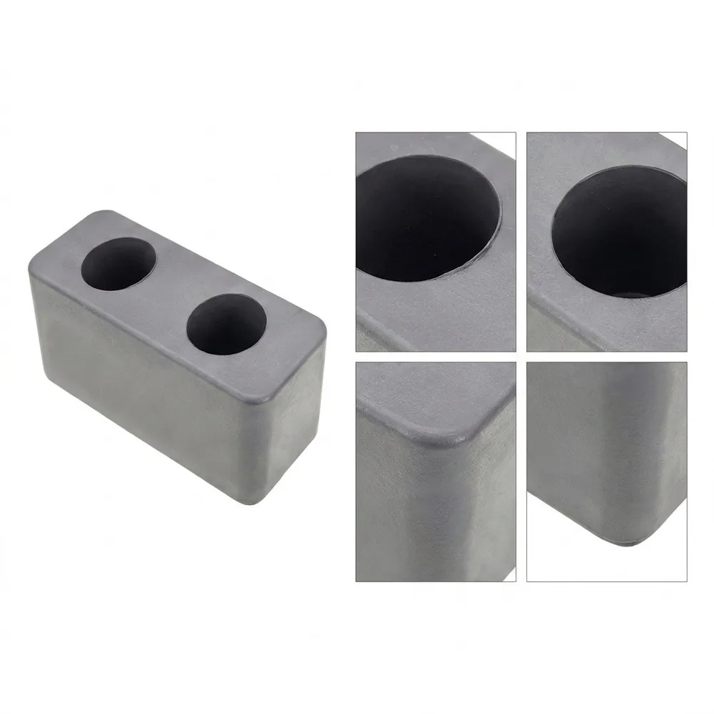 For Squat Rack Bumper Pad Wear-resistant Rubber Shock Absorber For Home Gym Racks Portable Fitness Equipment