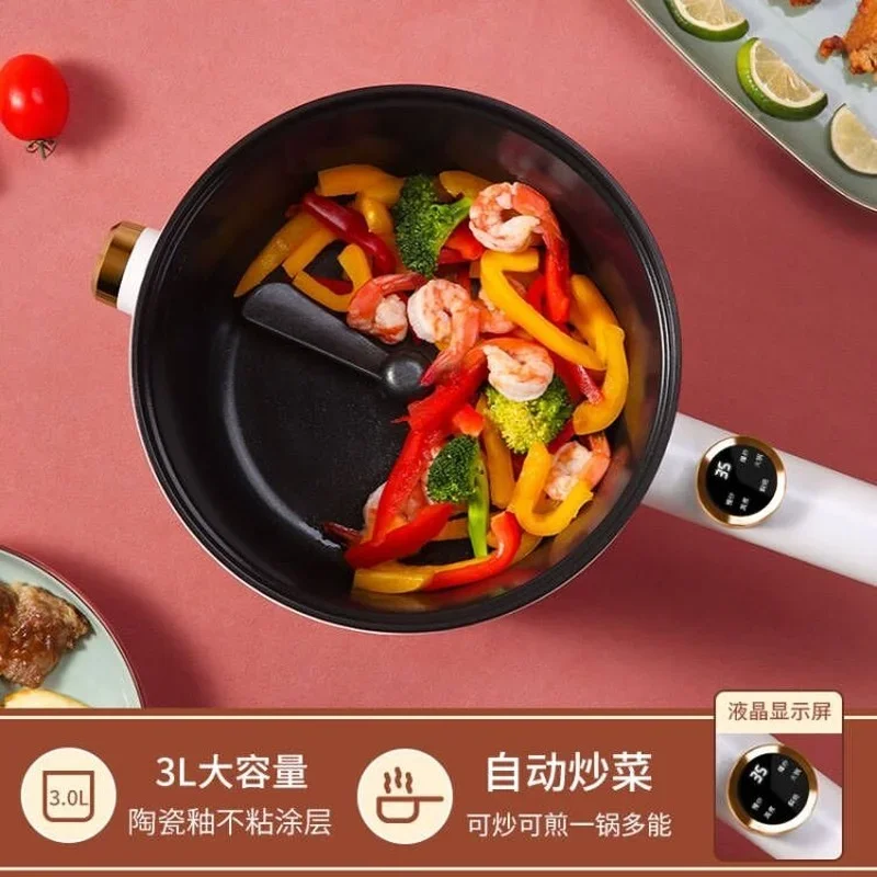 Automatic Stir-fry Intelligent Household Lazy Fried Rice Multi-functional Cooker Small Smoke - Free Cooking Machine