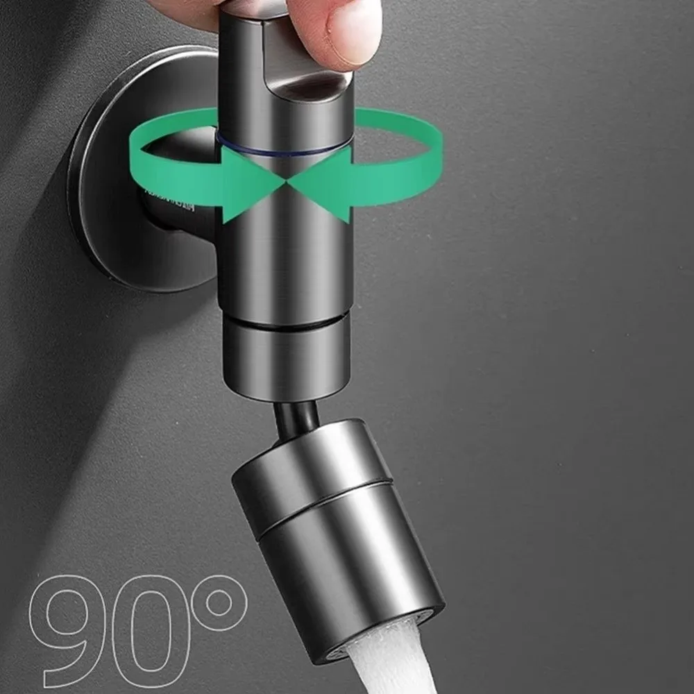 

Настенный смеситель из нержавеющей стали, два режима выхода воды, брызгозащищенный дизайн, смеситель для бассейна с шваброй, мини-сберегающий компактный мини-кран для умывальника