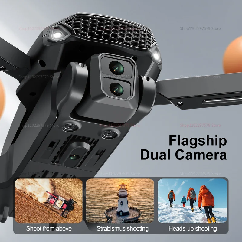 E88GT Groot Scherm WIFI FPV Drones 8K HD Camera 5KM Opvouwbare Quadcopter Hold RC Drone Fotografie Video opslag Outdoor RC Speelgoed