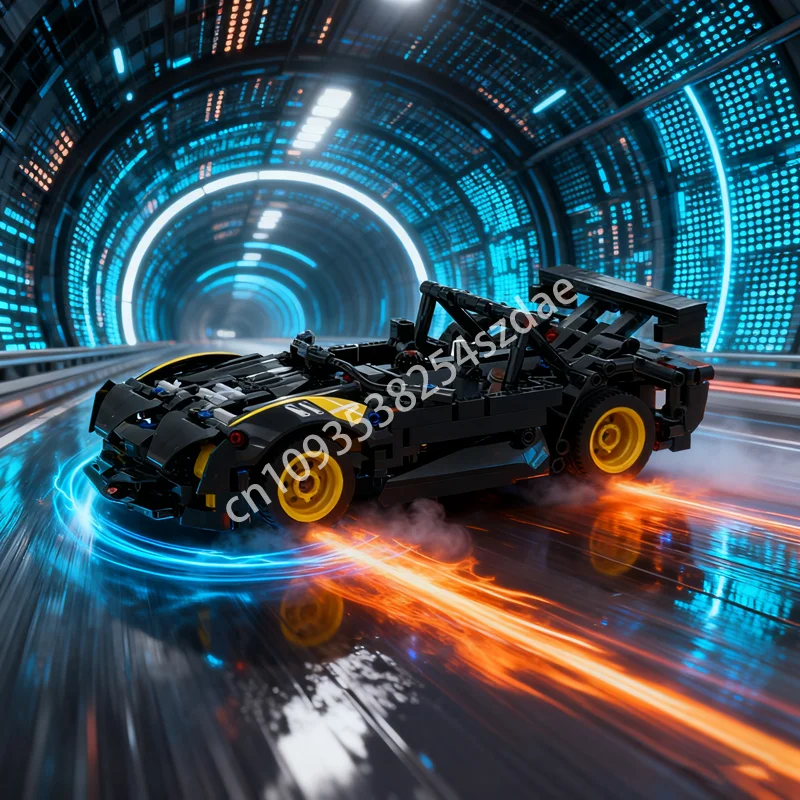 

727pcs MOC Spartan Technical Model Building Blocks Architecture Assemble DIY Creative Idea Toy Brick Christmas Gifts Birthday