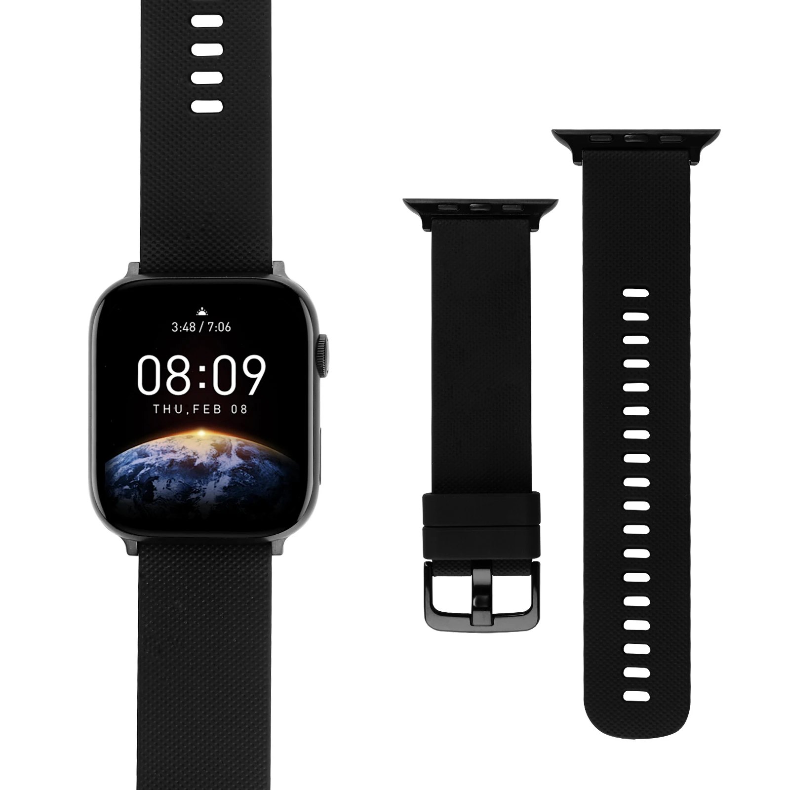 Fancy Stylish Elegant silicone loop for Apple Watch Band For Women Correa for iwatch strap