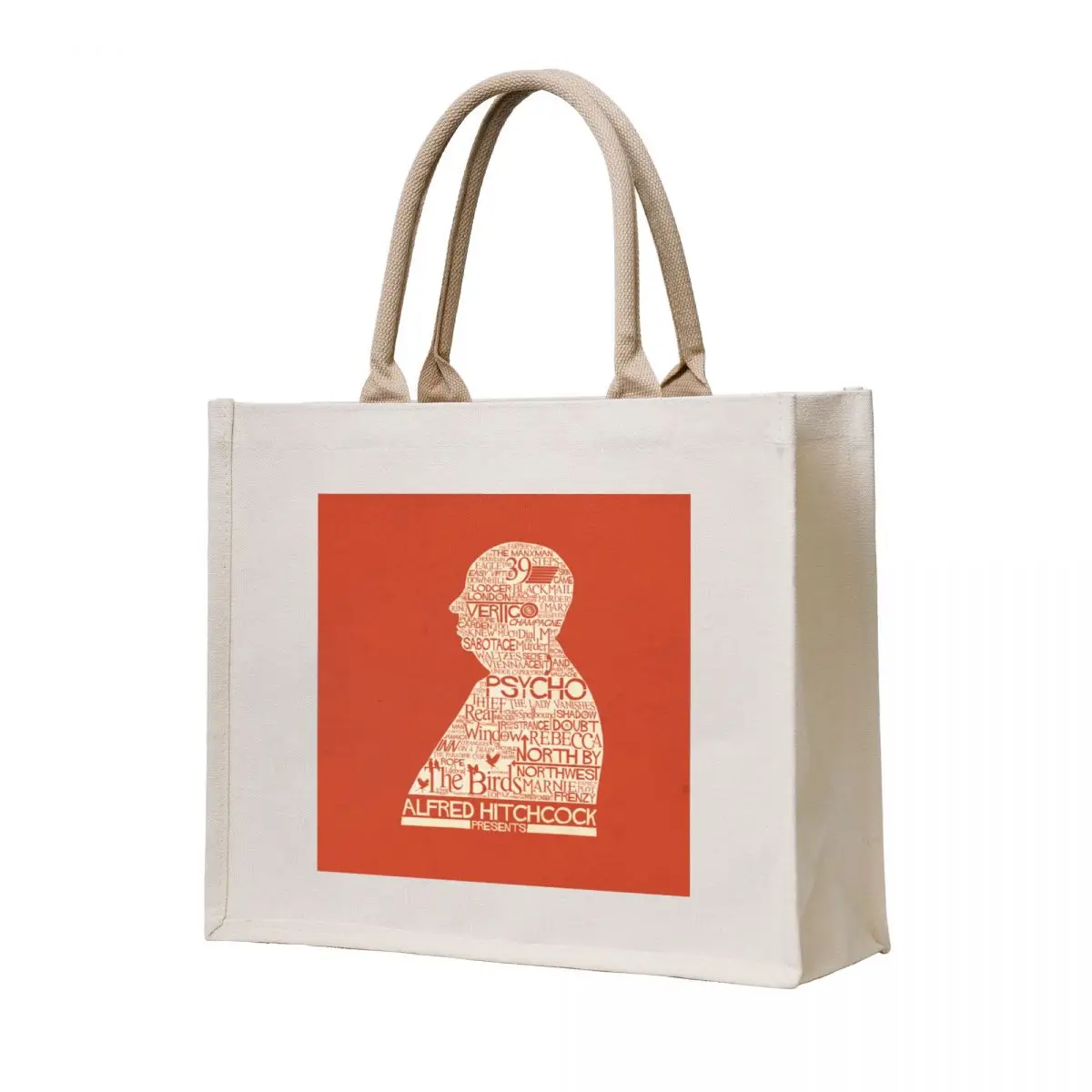 

Alfred Hitchcock Presents... Tote Bag Lady bags foldable reusable bag cute pouch bag Customizable tote