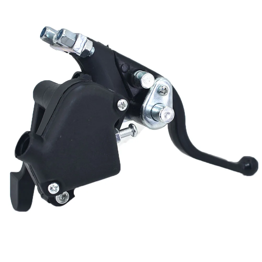 Alloy 7/8'' Right Dual Twin Minimoto Left Handle Brake Levers For 47cc 49cc Pocket Dirt Bike Gas Scooter ATV Quad Mini Moto