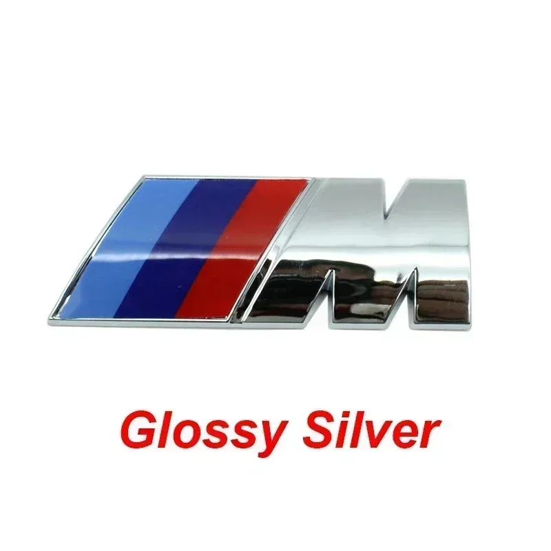 Sticker ABS Car Fender Side Emblem Rear Trunk Badge For M M3 M5 M6 X3 E46 E90 F30 G20 E36 E34 X6 G20 G30 Accessories view 4