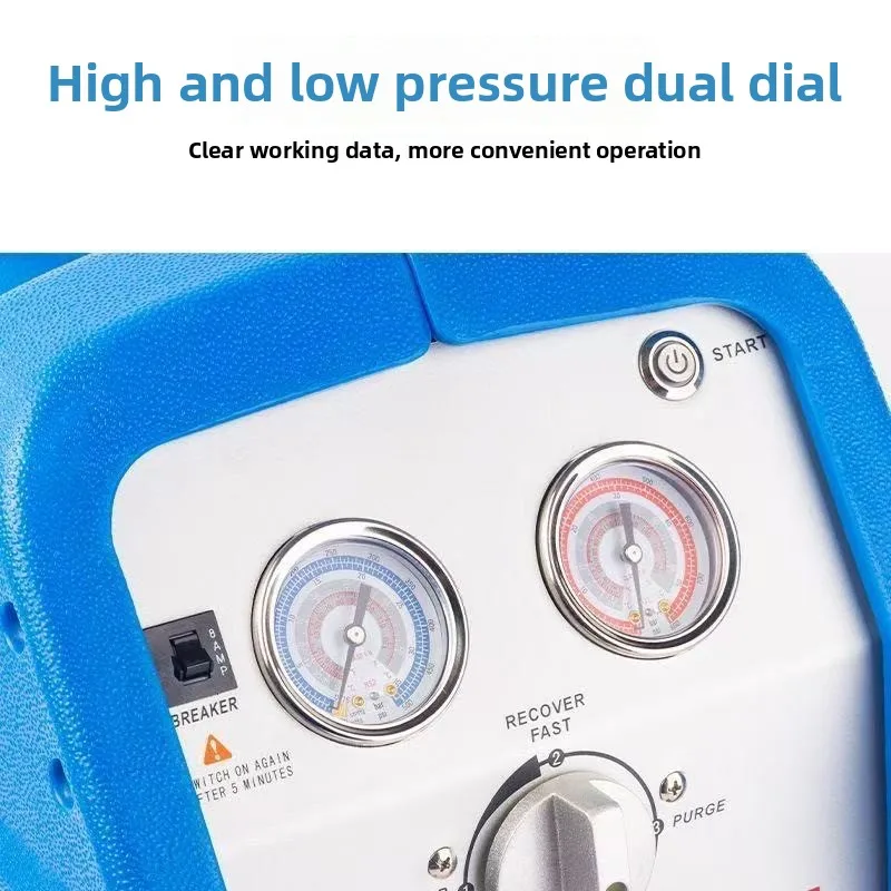 Air Conditioning Cold Storage Refrigerant Recovery Machine, Single and Double Cylinders,,RR250/RR500/RR250 (R32)/RR500 (R32)