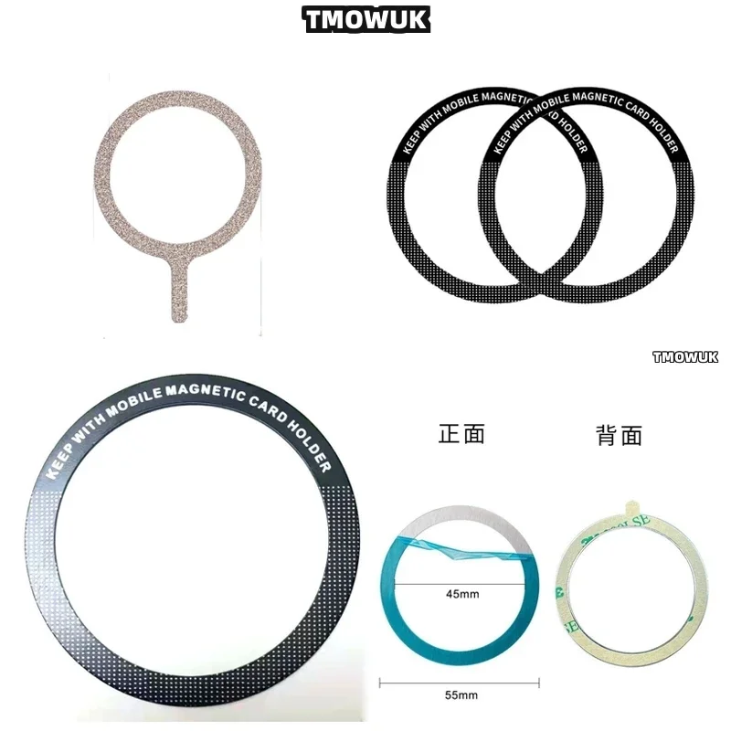 

Magsafe - Enabled Metal Plate Ring For Vivo Y20 Y20i Y33s Y27 Y72 Y73 74 75 76 77 S 5G Wireless Charging