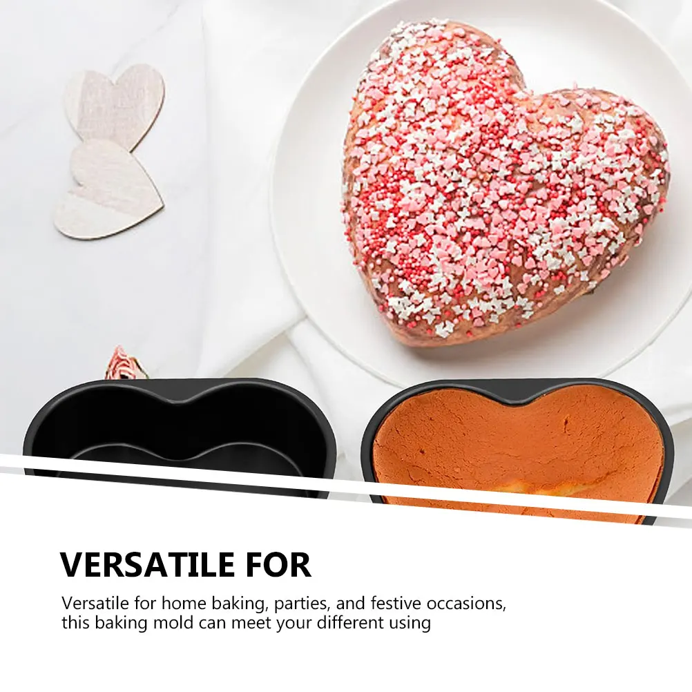 

Cake Mold Baking for Kitchen Heart Shaped Cookware Pans Heart-shaped Detachable Bottom