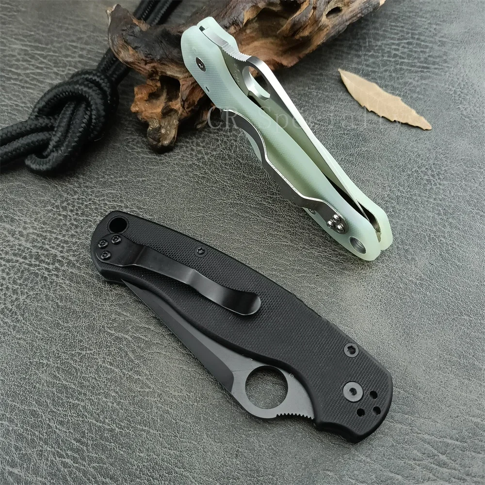 C81 Pocket Bearing Folding Knife CPM-S30V Blade G10 Handle Hunting Tactical Knives Outdoor Camping Self-defense EDC Tool